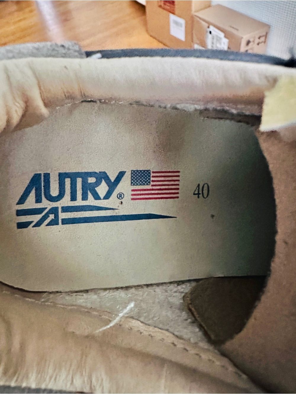 Autry Reelwind Low Sneaker Size 40 Blue - Picture 7 of 8